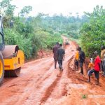 Road Reshaping at Kwamebikrom and its environs